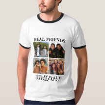Température photo personnalisée "Les vrais amis ex