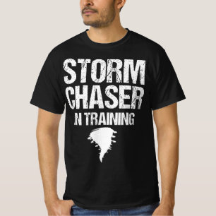 T-shirt Tempête Chaser En Formation Météorologue Storm Cha