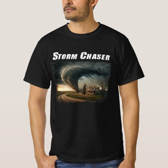 T-shirt Tempête Chaser Tornado Météorologue photo Météorol (Devant)
