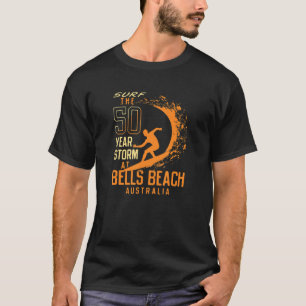 T-shirt Tempête De 50 Ans À Bells Beach Activité Extérieur