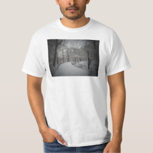 T-shirt Tempête de neige, Central Park, New York City