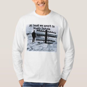 T-shirt Tempête de neige dans le Dakota du Nord