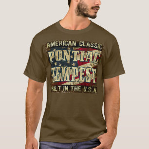 T-shirt Tempête de Pontiac - voiture classique construite