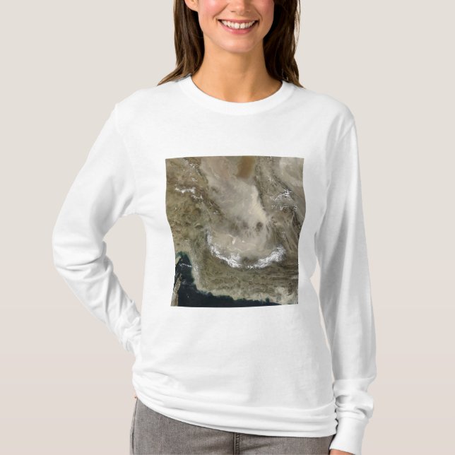 T-shirt Tempête de poussière en Iran (Devant)