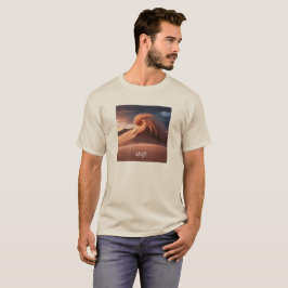 T-shirt Tempête de sable du désert personnalisée / Tempête