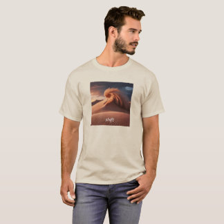 T-shirt Tempête de sable du désert personnalisée / Tempête