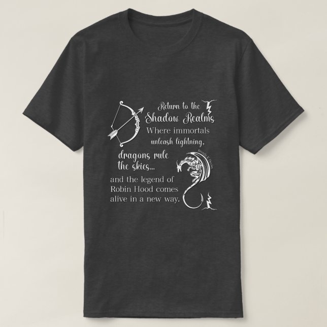 T-shirt Tempête des Ombres Brenda K Davies (Design devant)