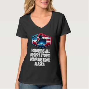 T-shirt Tempête du désert honorer tous les vétérans de la