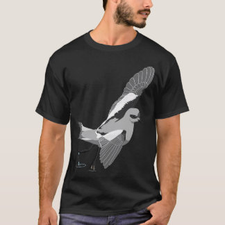 T-shirt Tempête-Pétrel à la fourche
