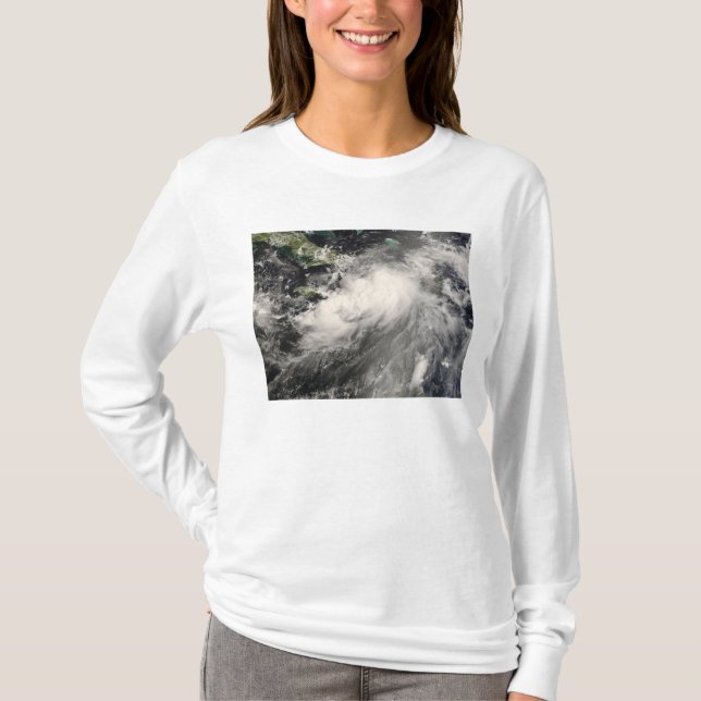 T-shirt Tempête tropicale Gustav dans la mer des Caraïbes (Devant)