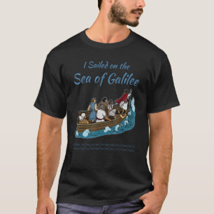 T-shirt tempêtes mers Galilée chrétiens religieux Chrétien