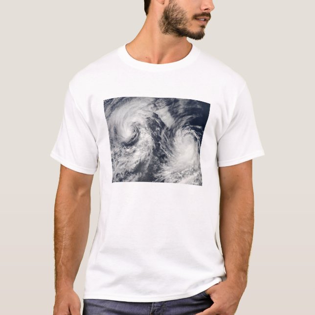 T-shirt Tempêtes tropicales Boris et Cristina (Devant)