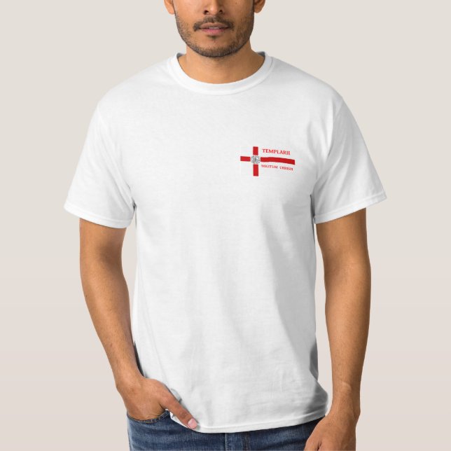T-shirt Templari Militum Christi Shirt (Devant)