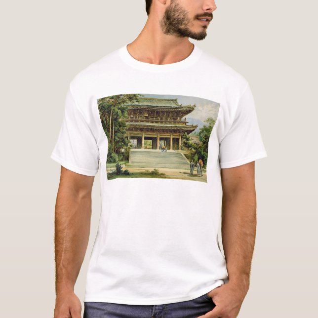 T-shirt Temple bouddhiste à Kyoto, Japon (Devant)