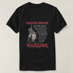 T-shirt Temple Chevalier Pour Les Hommes Ne Faire Aucune E