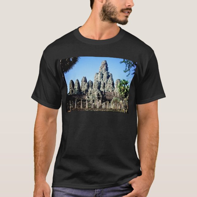 T-shirt Temple de Bayon dans Angkor, Cambodge (Devant)