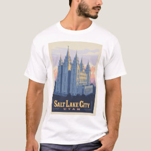 T-shirt Temple de Salt Lake   Salt Lake City, Utah
