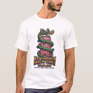 T-SHIRT TEMPLE DU DRAGON WAT SAMPHRAN