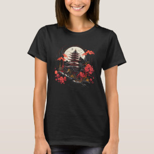 T-shirt Temple japonais - Tokyo Design japonais - Nature z