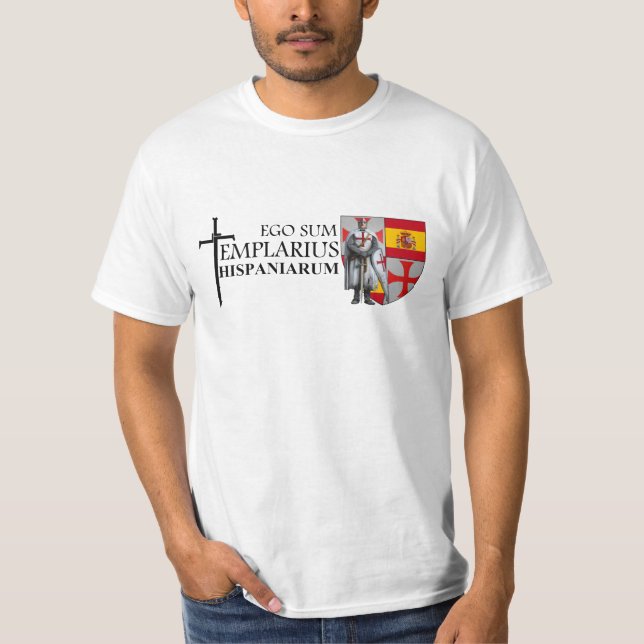 T-shirt Templer Hispaniarum Shirt No 0222092013 (Devant)