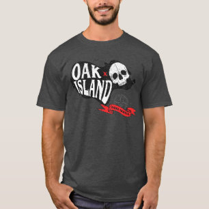 T-shirt Templier de chêne Island Treasure Chasse Cadeau Pr