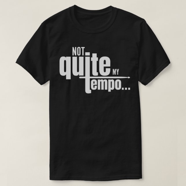 T-shirt Tempo Rage version blanche Triblend (Design devant)