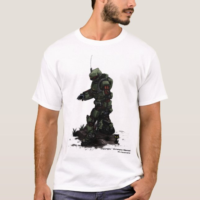 T-shirt Temprus - regardez en rond (Devant)