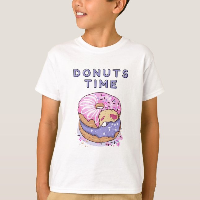 T-shirt temps beignets (Devant)
