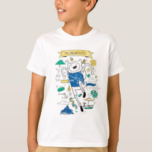 T-shirt Temps d'aventure   Croquis de recherche "algébriqu