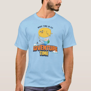 T-shirt Temps d'aventure   Jake Flottant Avec Finn