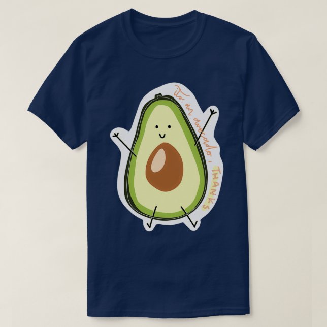 T-shirt Temps d'Avocado (Design devant)