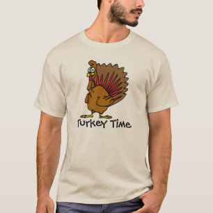 T-shirt temps de dinde