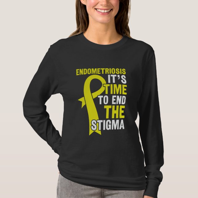T-shirt Temps De Mettre Fin À La Stigmatisation - Sensibil (Devant)