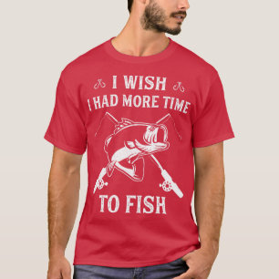 T-shirt Temps De Pêche Drôle Pour Pêcher Les Pêcheurs Homm