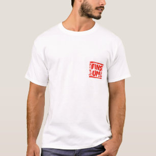 T-shirt Temps de porte à rabattement arrière
