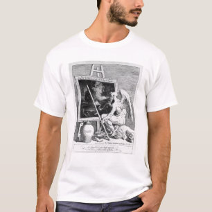 T-shirt Temps fumant une image, 1761