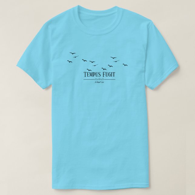 T-shirt Tempus Fugit - Une chemise MisterP (Design devant)