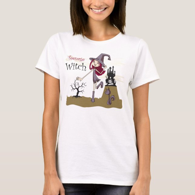 T - Shirt Tenagee Hexe (Vorderseite)
