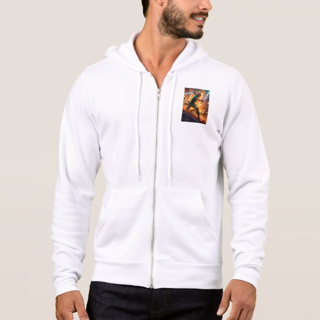 T-shirt tendance - Bella Canvas Full Zip Sweat - s (Devant)