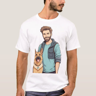 T-shirt tendance berger allemand Lover