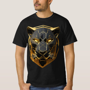 T-shirt tendance Black Panther design imprimé Tee