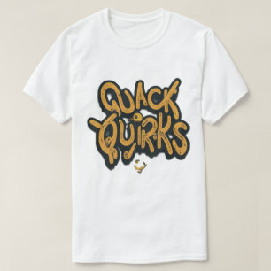 T-shirt tendance "Quack Quirks"