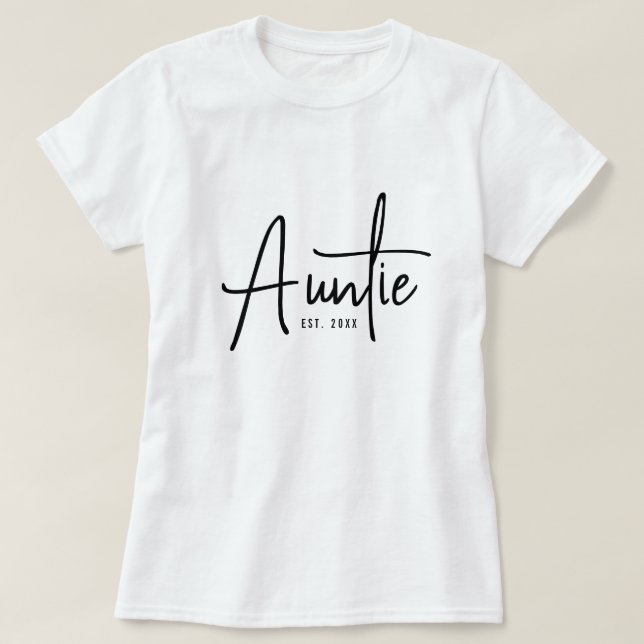 T-shirt tendance tante cadeau pour votre tante pré (Design devant)