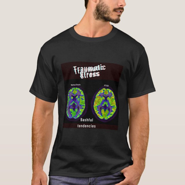 T-shirt Tendances douloureuses Stress traumatique (Devant)