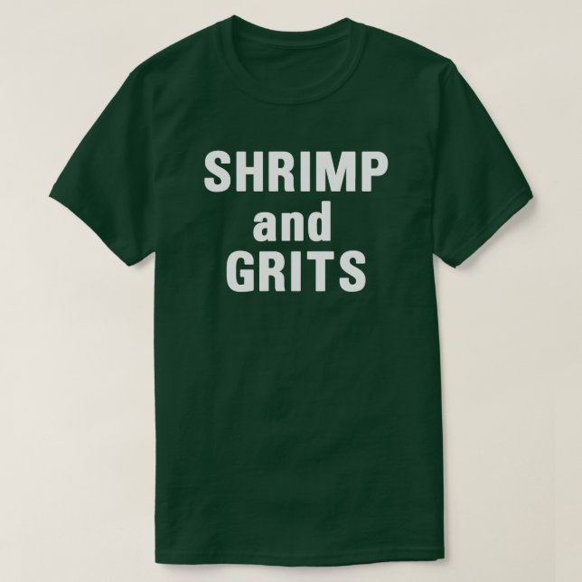 T-shirt tendant drôle de crevette et de slogan de (Design devant)