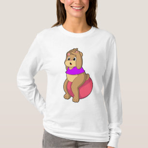 T-shirt Tenez-vous en forme avec l'exercice ball.PNG