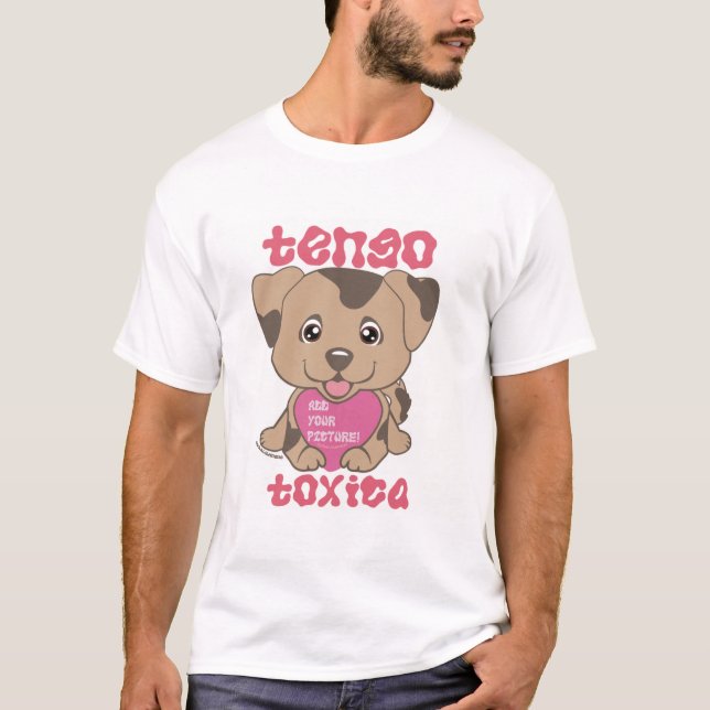 T-shirt Tengo Toxica Dingus Puppy (Devant)
