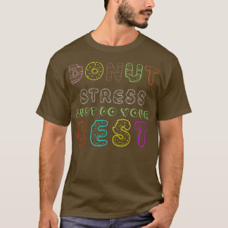 T-shirt Tenir à l'écart Faites simplement votre meilleur d