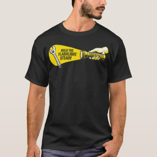 T-shirt Tenir La Lampe Torche En Place Humour De Mécanicie