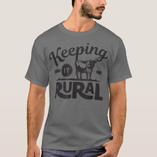 T-shirt Tenir Rurale 2 Farmer Drôle
